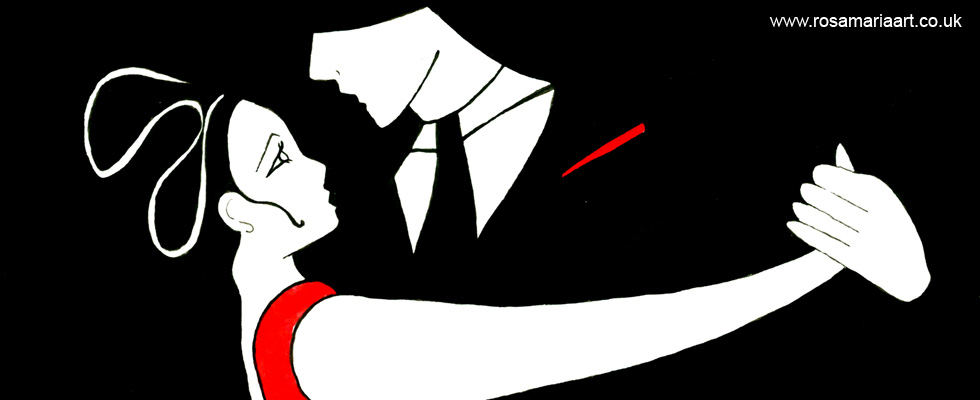 Tango by Rosa-Maria Dudzinski - www.rosamariaart.co.uk