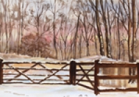 Snowy Gate