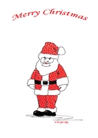 150 x KL001 Santa-Words