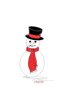 150 x KL001 Snowman