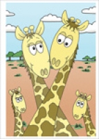 Giraffe Family